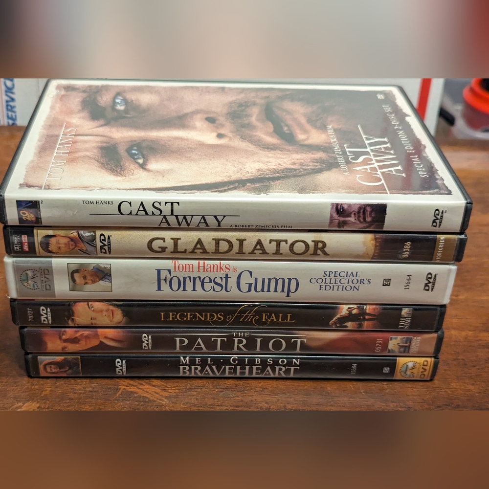 6 DVD Epic Movie Bundle